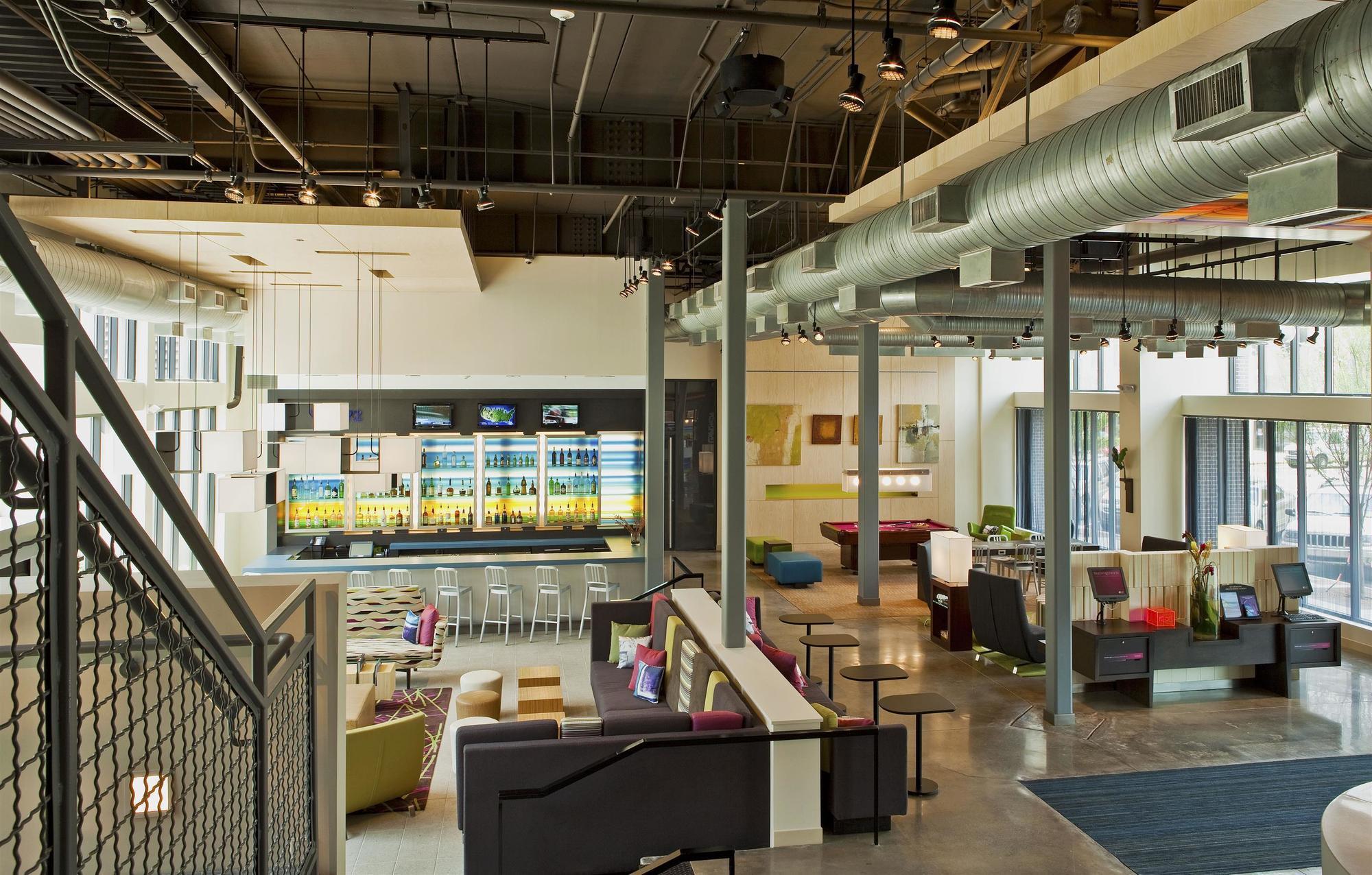 Hotel Aloft Birmingham Soho Square Homewood Interior foto